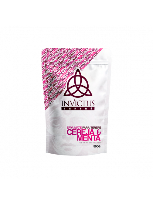 ERVA INVICTUS CEREJA E MENTA 500G