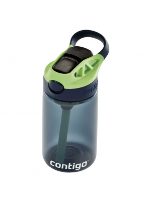 GARRAFA CONTIGO KIDS AUTOSPOUT TRITAN 414ML - VERDE