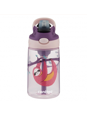 GARRAFA CONTIGO KIDS GIZMO FLIP 414ML - SLOTHS